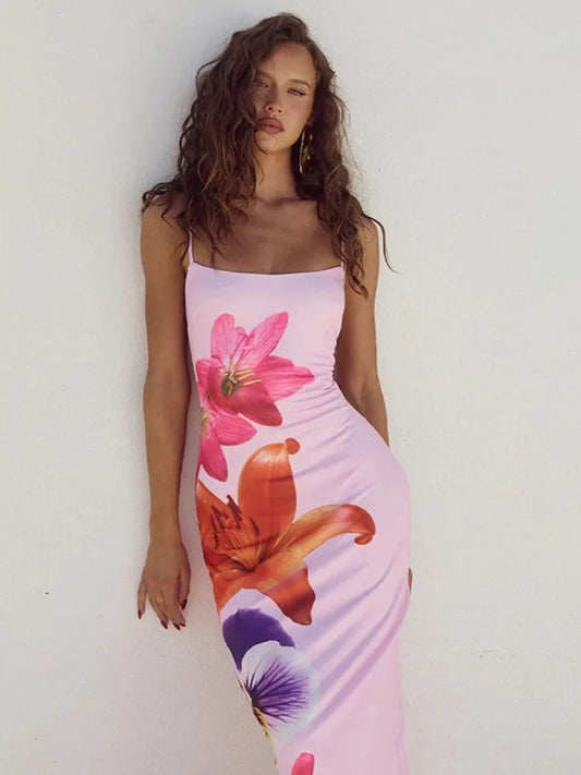 Floral Summer Midi Dress™